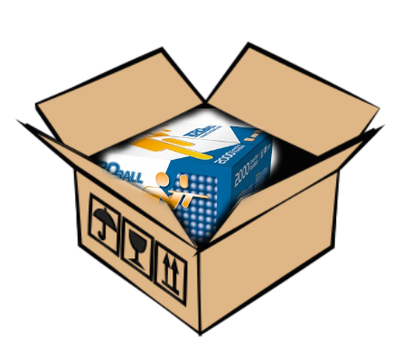 Schutzverpackung für Paintball 1-2 Kisten