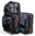 VIRTUE HIGH ROLLER & MID ROLLER 2-PIECE LUGGAGE SET - GRAPHIC BLACK