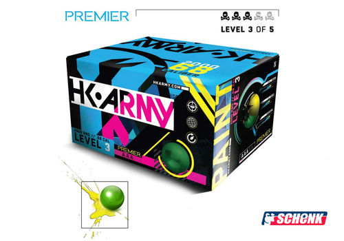 HK Army Level 3  Paintballs Cal.68 Sommer Paint Ausverkauf